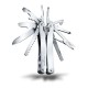 Мультитул VICTORINOX SwissTool Spirit X, 105 мм, 26 функций, в кожаном чехле