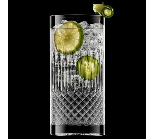 Бокалы для воды и коктейлей Luigi Bormioli Diamante 4 шт.