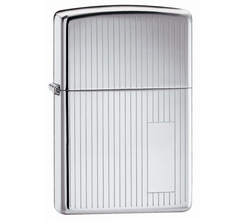 Зажигалка ZIPPO Classic с покрытием High Polish Chrome, латунь/сталь, серебристая, 38x13x57 мм