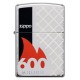 Зажигалка ZIPPO 600 Million с покрытием High Polish Chrome, латунь/сталь, серебристая, 38x13x57 мм