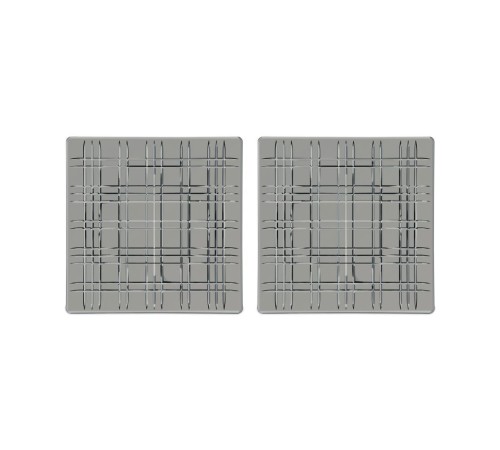 Блюдо квадратное Nachtmann SQUARE 28x28 см дымчатое
