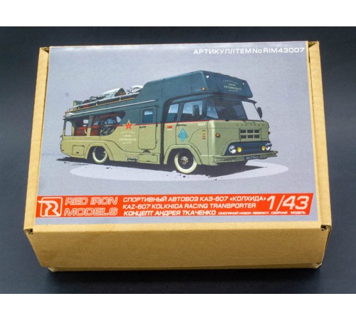 Сборная модель Red Iron Models Автовоз 