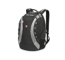 Рюкзак WENGER ZOOM, 15”, черный / серый, полиэстер 900D, 36 х 21 х 47 см, 35 л