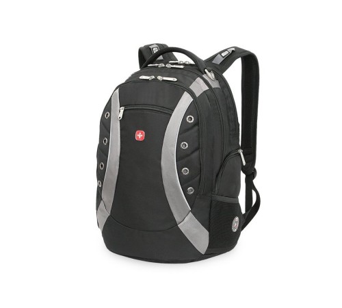 Рюкзак WENGER ZOOM, 15”, черный / серый, полиэстер 900D, 36 х 21 х 47 см, 35 л