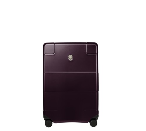 Чемодан VICTORINOX Lexicon, баклажановый, 100% поликарбонат, 45x28x68 см, 73 л