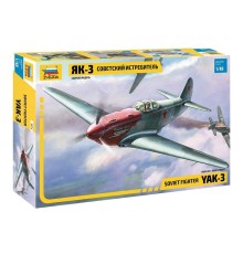 Сборная модель ZVEZDA Советский истребитель Як-3, 1/48