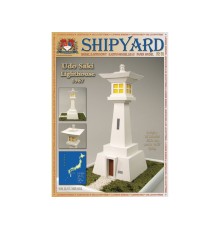 Сборная картонная модель Shipyard маяк Udo Saki Lighthouse (№63), 1/87