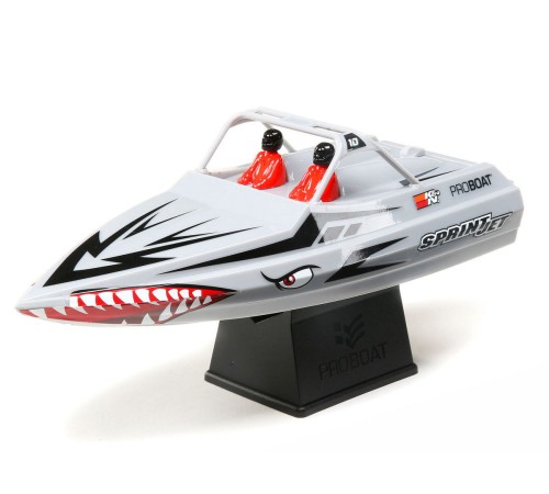 Радиоуправляемый катер ProBoat Sprintjet 9-inch Self-Right Jet Boat (серебряный) RTR