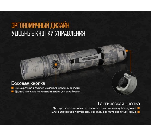 Фонарь Fenix PD35 V2.0 Camo Edition Cree XP-L HI LED
