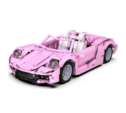 Конструктор CaDA спортивный автомобиль Pink Holiday 1/12 (1181 деталь)
