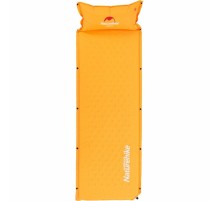 Коврик для сна Naturehike NH15Q002-D с подушкой оранжевый, 6927595705100