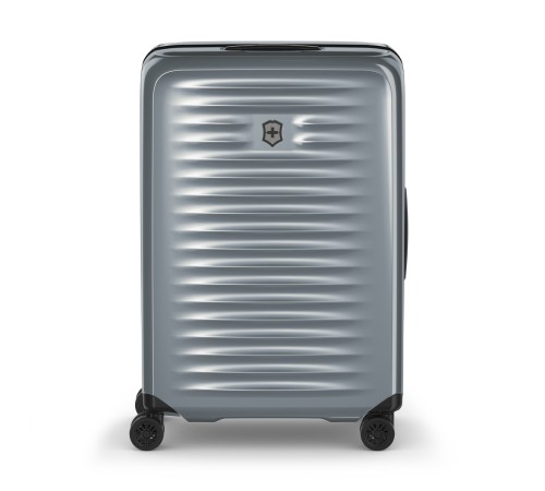 Чемодан VICTORINOX Airox, серебристый, 100% поликарбонат Makrolon, 46x29x69 см, 74 л