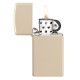 Зажигалка ZIPPO Slim® с покрытием Flat Sand, латунь/сталь, бежевая, матовая, 29x10x60 мм