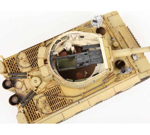 Сборная модель ZVEZDA Немецкий тяжелый танк T-VI «Тигр», подарочный набор, 1/35