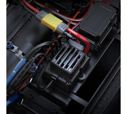 Радиоуправляемый краулер MJX Hyper Go H8H (голубой) Brushless 4WD 2.4G LED 1/8, без ЗУ и акб