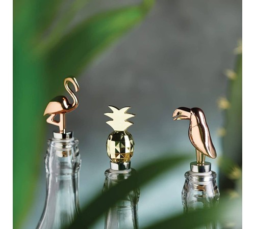 Kitchen Craft Пробка для винных бутылок Flamingo