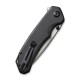 Складной нож CIVIVI Brazen 14C28N Steel Stonewashed Handle G10 Black C2102C