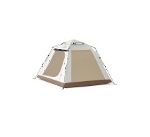 Палатка 3-местная c навесом Naturehike Ango Picnic Automatic Tent CNK2450WS021, бежевая, 6976507662536