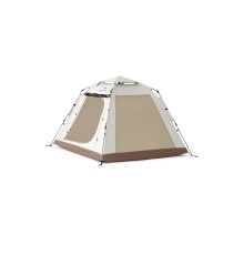 Палатка 3-местная c навесом Naturehike Ango Picnic Automatic Tent CNK2450WS021, бежевая, 6976507662536