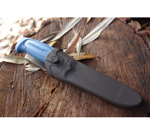 Нож Morakniv Basic 546, нержавеющая сталь, синий, 12241