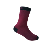 Водонепроницаемые носки детские DexShell Ultra Thin Children Socks S (16-18 см), бордовые, DS543BBS