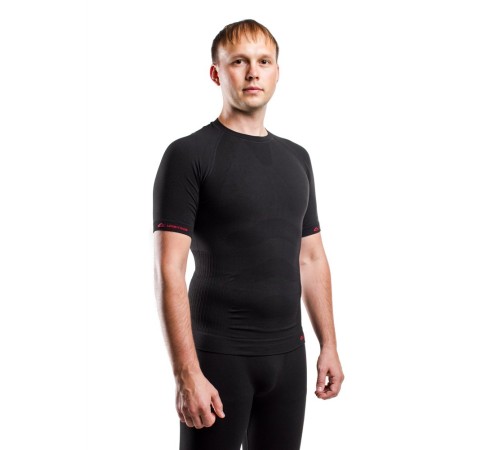 Футболка мужская Abel/ кор. рукав/ синтетика/ черный/ L-XL, Abel9090LXL