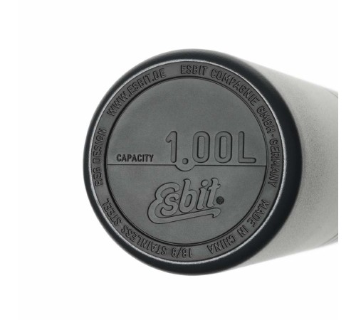 Термос Esbit MAJORIS VF1000TL-DG, из нержавеющей стали с двойной крышкой, черный, 1.0 л