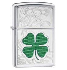 Зажигалка ZIPPO Classic с покрытием High Polish Chrome, латунь/сталь, серебристая, 38x13x57 мм