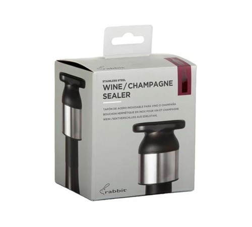 Пробка для вина Rabbit Stainless Steel Wine & Champagne Sealer