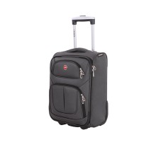 Чемодан WENGER SION, серый, полиэстер 750x750D добби, 30,5 x 15,2 x 43  см, 22 л