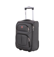 Чемодан WENGER SION, серый, полиэстер 750x750D добби, 30,5 x 15,2 x 43  см, 22 л