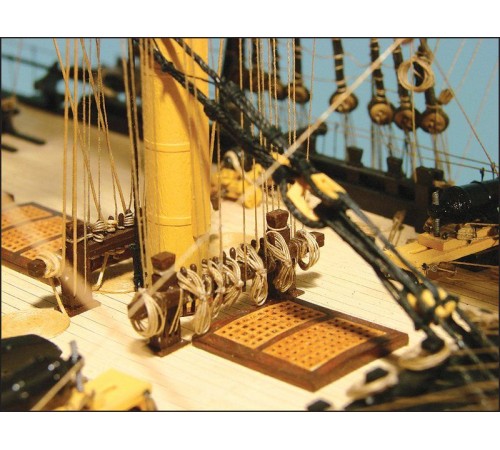Сборная картонная модель Shipyard линкор HMS Victory (№67), 1/96