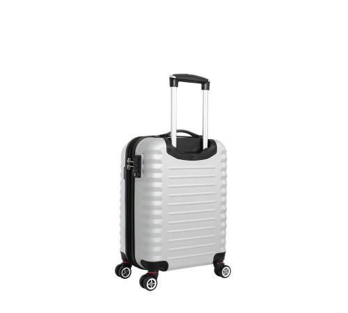 Чемодан SWISSGEAR FRIBOURG, серебристый, АБС-пластик, 37x23x54см, 35 л