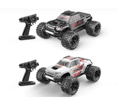 Радиоуправляемый монстр MJX Hyper Go 10208 (черный) Brushless 4WD 2.4G LED 1/10, без ЗУ и акб
