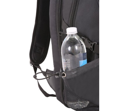 Рюкзак SWISSGEAR, 15”, чёрный/красный, полиэстер 900D/М2 добби, 34x23x48 см, 38 л