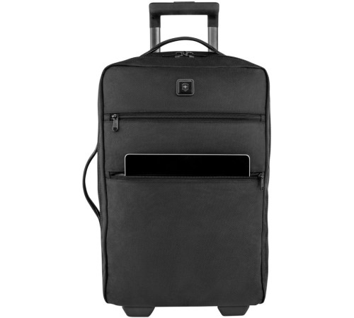Чемодан VICTORINOX Lexicon 1.0, чёрный, баллистический нейлон TourMax, 36x23x56 см, 45 л