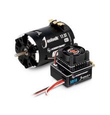 Бесколлекторная система Hobbywing COMBO-XR10-JS5-G3-Black-G2.1 (1/10)