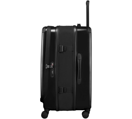 Чемодан VICTORINOX Spectra™ 2.0 Expandable, чёрный, поликарбонат Bayer, 48x32x78 см, 77 л