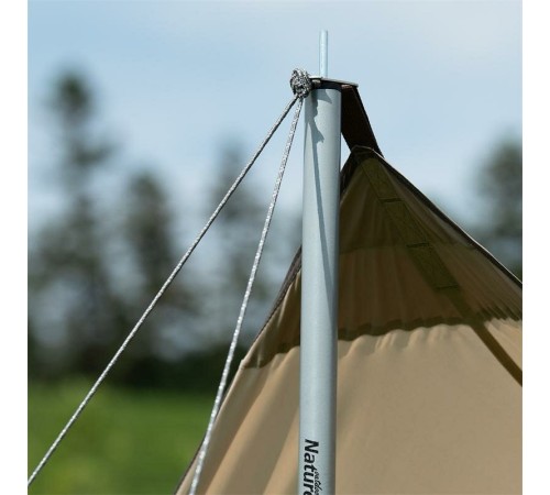 Тент Naturehike Girder NH20TM006, 150D, 500*292 см  для кемпинга  серебристый (с двумя стойками), 6927595700457
