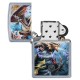 Зажигалка ZIPPO Anne Stokes с покрытием Street Chrome™, латунь/сталь, серебристая, 38x13x57 мм