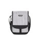Сумка наплечная вертикальная WENGER, cерая, ткань Grey Heather/ полиэстер 600D PU, 28x7,6x34,3см