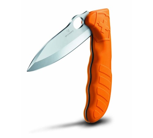 Нож охотника VICTORINOX Hunter Pro 130 мм, 1 функция, с фиксатором лезвия, оранжевый
