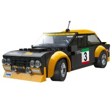 Радиоуправляемый конструктор CaDA спортивная машинка Fiat Abarth 131 1/24 (216 деталей)