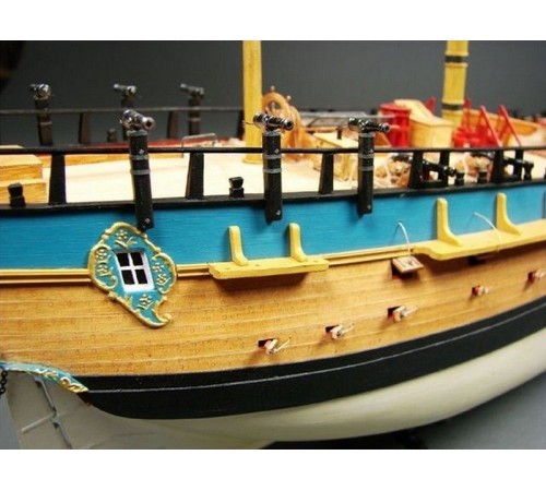 Сборная картонная модель Shipyard барк HMB Endeavour (№33), 1/96