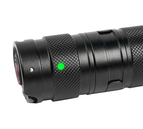 Ручной фонарь SKYWOODS TACTIC, 1800 люмен, USB-Type C, холодный свет, IP67
