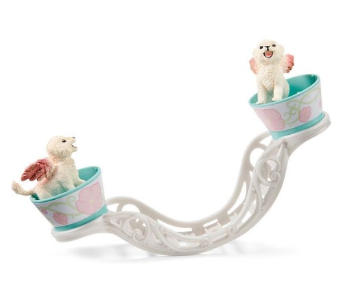 Фигурка Schleich Дрессировка крылатых львят
