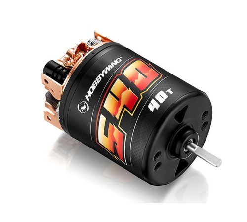 Коллекторный мотор Hobbywing QUICRUN Brushed 540-40T (40TKV, 3,175/16,3мм, 1/10)