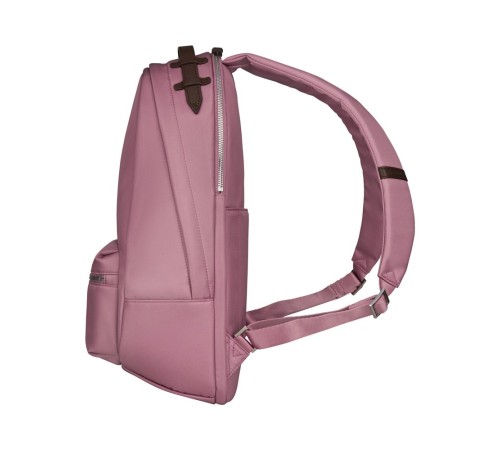 Рюкзак VICTORINOX Victoria Classic Business Backpack 15.4, пурпурно-розовый, нейлон/кожа, 27x21x41 см