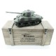 Р/У танк Torro Sherman M4A3 76mm, 1/16 2.4G, ИК-пушка, деревянная коробка