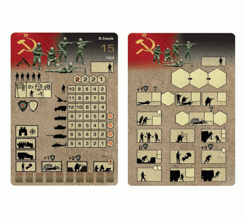 Сборная модель ZVEZDA Советские мотострелки, 1/72